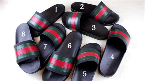 gucci slies|fake Gucci slides.